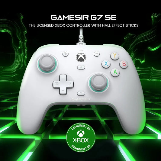 GameSir G7 SE Gamepad, kabelgebundener Gamecontroller für Windows-PC, Xbox-Konsolen, mit Hall-Effekt-Joysticks